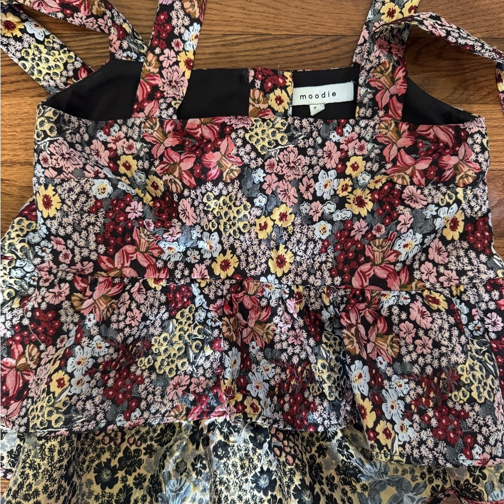 Moodie Multicolor Floral Dress